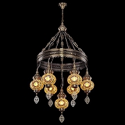 Люстра Citilux Каир CL419165 цвет бронза-1