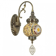 Бра Citilux Каир CL419315 цвет плафона/подвески Оранжевый, цвет арматуры Бронза-2