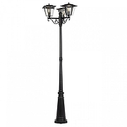 Фонарный столб Citilux FORTS CLU10P3 цвет плафона/подвески Прозрачный, Хром, цвет арматуры Черный-4