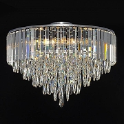 Люстра Citilux LEONNA CL320191 цвет плафона/подвески Прозрачный, цвет арматуры Хром-5