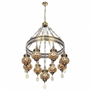 Люстра Citilux Каир CL419185 цвет бронза