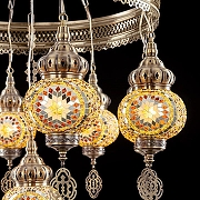 Люстра Citilux Каир CL419185 цвет бронза-4