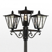 Фонарный столб Citilux FORTS CLU09P3 цвет плафона/подвески Прозрачный, Хром, цвет арматуры Черный-5