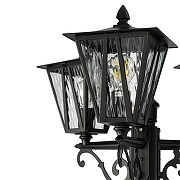 Фонарный столб Citilux FORTS CLU09P3 цвет плафона/подвески Прозрачный, Хром, цвет арматуры Черный-11