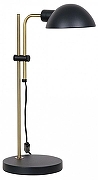 Настольная лампа офисная Artelamp Zetta A7055LT-1BK цвет плафона/подвески Черный, цвет арматуры Черный