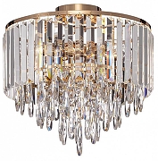 Люстра Citilux LEONNA CL320162 цвет плафона/подвески Прозрачный, цвет арматуры Золото