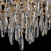 Люстра Citilux LEONNA CL320162 цвет плафона/подвески Прозрачный, цвет арматуры Золото-5