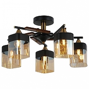 Люстра на штанге Freya Glitz FR5154PL-05B высота 260 мм