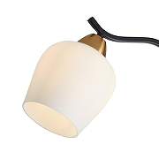 Люстра на штанге Freya Shadow FR5422PL-03BZ цвет плафона/подвески Белый, цвет арматуры Бронза-1