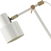 Настольная лампа офисная Moderli Artis V11264-1T цвет плафона/подвески Слоновая кость, цвет арматуры Латунь, Слоновая кость-1