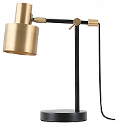 Настольная лампа офисная Moderli Artis V11266-1T цвет плафона/подвески Латунь, цвет арматуры Латунь, Черный