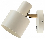 Бра Moderli Artis V11272-1W цвет плафона/подвески Слоновая кость, цвет арматуры Латунь, Слоновая кость