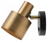 Бра Moderli Artis V11274-1W цвет плафона/подвески Латунь, цвет арматуры Латунь, Черный