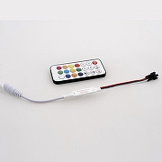 Контроллер с пультом ДУ LEDS POWER Mini RF 6A 21кн 5904 15 мм х 50 мм х 7 мм