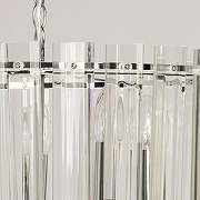 Люстра De City Линген 602010805 цвет плафона/подвески Прозрачный, цвет арматуры Хром-5