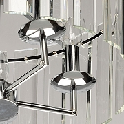 Люстра De City Линген 602010805 цвет плафона/подвески Прозрачный, цвет арматуры Хром-6