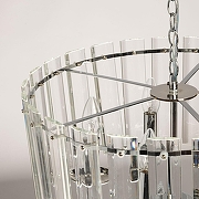 Люстра De City Линген 602010805 цвет плафона/подвески Прозрачный, цвет арматуры Хром-7