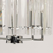 Люстра De City Линген 602010805 цвет плафона/подвески Прозрачный, цвет арматуры Хром-9