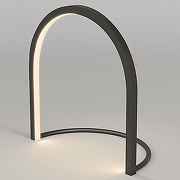 Настольная лампа Eurosvet Over 608051 LED цвет плафона/подвески Белый, Черный, цвет арматуры Черный