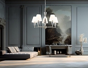 Люстра Ambrella Light LH LH75253 цвет плафона/подвески Белый, цвет арматуры Никель-7