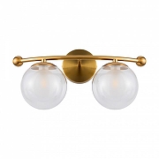 Бра Freya Lumos FR5262WL-02BS цвет плафона/подвески Прозрачный, цвет арматуры Латунь-3