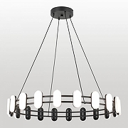 Люстра Lussole LSP-7496 цвет плафона/подвески Белый, цвет арматуры Черный-2