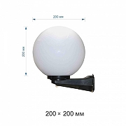 Светильник на штанге Apeyron Electrics НБУ21-60-201 цвет плафона/подвески Белый, цвет арматуры Черный-2