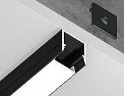 Профиль накладной Ambrella Light GP GP1650BK цвет черный-3