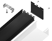 Профиль накладной Ambrella Light GP GP3070BK цвет черный-2