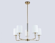 Люстра на штанге Ambrella Light LH LH71500 цвет плафона/подвески Белый, цвет арматуры Латунь-3