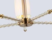 Люстра на штанге Ambrella Light LH LH71500 цвет плафона/подвески Белый, цвет арматуры Латунь-6