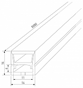 Короб накладной гибкий Elektrostandard LL-2-ALP026 цвет Белый-3