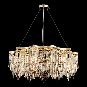 Люстра Lussole Presidio LSP-6039 цвет плафона/подвески Прозрачный, цвет арматуры Золото-1