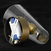 Бра Lussole Milam LSP-7456 цвет плафона/подвески Прозрачный, цвет арматуры Бронза-4