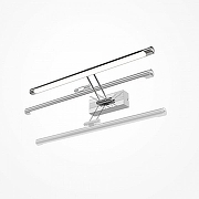 Подсветка для картин Maytoni MIR267WL-L12CH3K цвет плафона/подвески Белый, цвет арматуры Хром-2