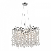Люстра Lussole LSP-6050 цвет плафона/подвески Прозрачный, цвет арматуры Хром-2