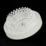 Люстра на штанге Lussole LSP-7484 цвет плафона/подвески Белый, Прозрачный, цвет арматуры Черный-2