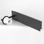 Бра Lussole Milam LSP-8997 цвет плафона/подвески Белый, Прозрачный, цвет арматуры Черный-4