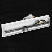 Бра Lussole Milam LSP-8998 цвет плафона/подвески Белый, Прозрачный, цвет арматуры Белый-5