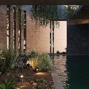 Ландшафтный светильник Maytoni Core O495FL-L10B3K цвет плафона/подвески черный, цвет арматуры черный-5