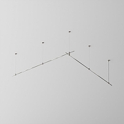 Трек подвесной Maytoni FLARITY TFC-Flar-H06-PT 2000 мм х 2000 мм х 1200 мм