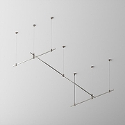 Трек подвесной Maytoni FLARITY TFC-Flar-H07-PT 1000 мм х 2000 мм х 1200 мм