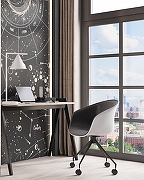 Настольная лампа Moderli Omaha V11596-1T цвет плафона/подвески Белый, цвет арматуры Белый-6