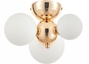 Люстра Rivoli Liviana Б0066413 цвет плафона/подвески Белый, цвет арматуры Золото-1
