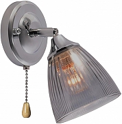 Бра Rivoli Francheska Б0068461 цвет плафона/подвески Дымчатый, цвет арматуры Хром-1