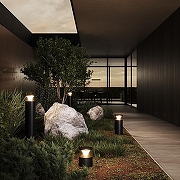 Ландшафтный светильник Maytoni Pyro O496FL-L21B3K1 цвет черный-5