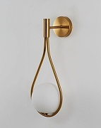 Бра Moderli Barocco V11573-1W цвет плафона/подвески Белый, Опал, цвет арматуры Золото-2