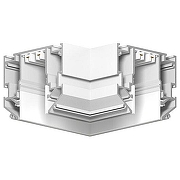 Соединитель угловой L-образный для треков встраиваемых Denkirs SMART ONE TR2026-WH цвет арматуры Белый