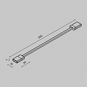 Соединитель гибкий для треков Maytoni O-TR002-SC цвет черный-5
