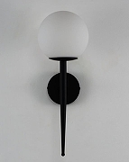 Бра Moderli Scrumbel V11562-1W цвет плафона/подвески Белый, Опал, цвет арматуры Черный-4